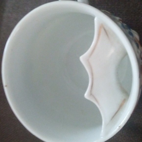 "Present "Vtg Germany Mustache Holder Delicate Tea/Coffee Mug MCM - Picture 3 of 3